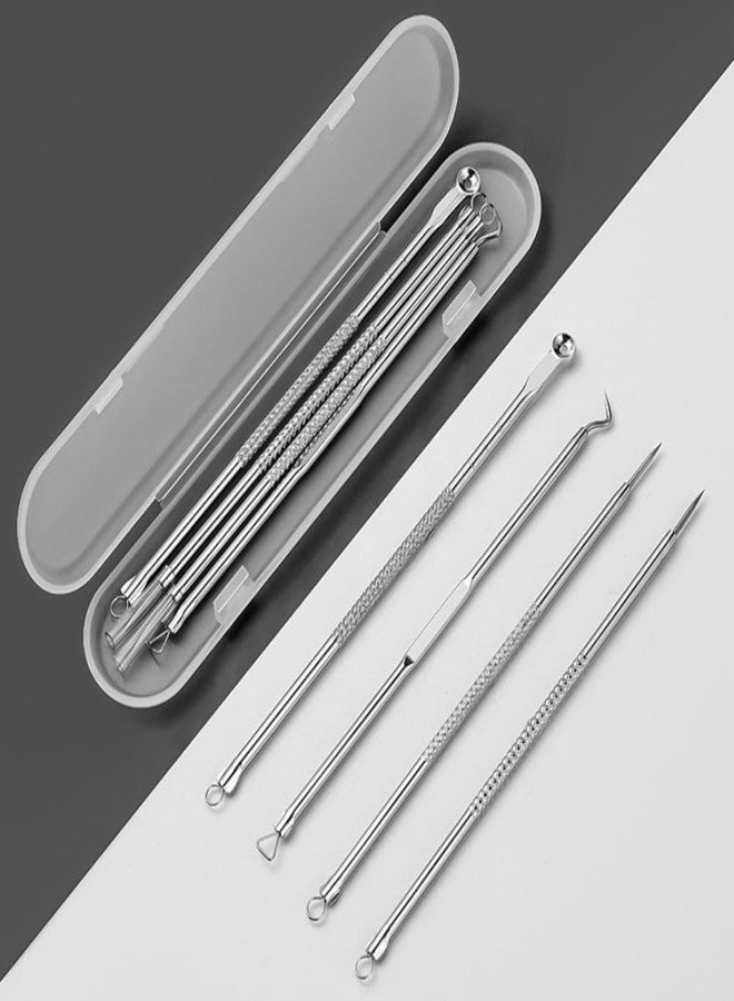 Capiant 8 PACK Glass Nail File & Acne Needle Organizer Case, Clear Storage Box for Nail Tools & Blackhead Extractor Tools - Image 4